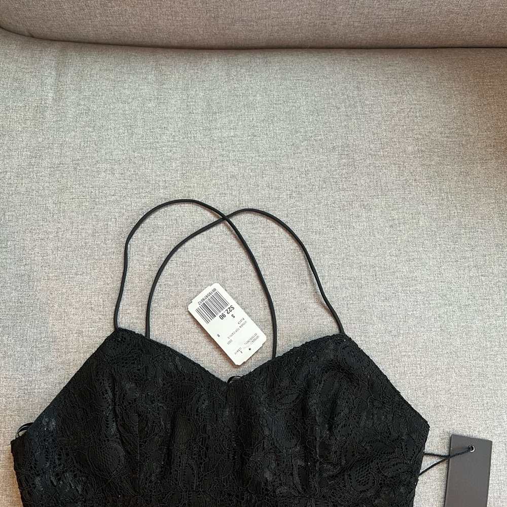 Forever 21 Black Lace Bandeau